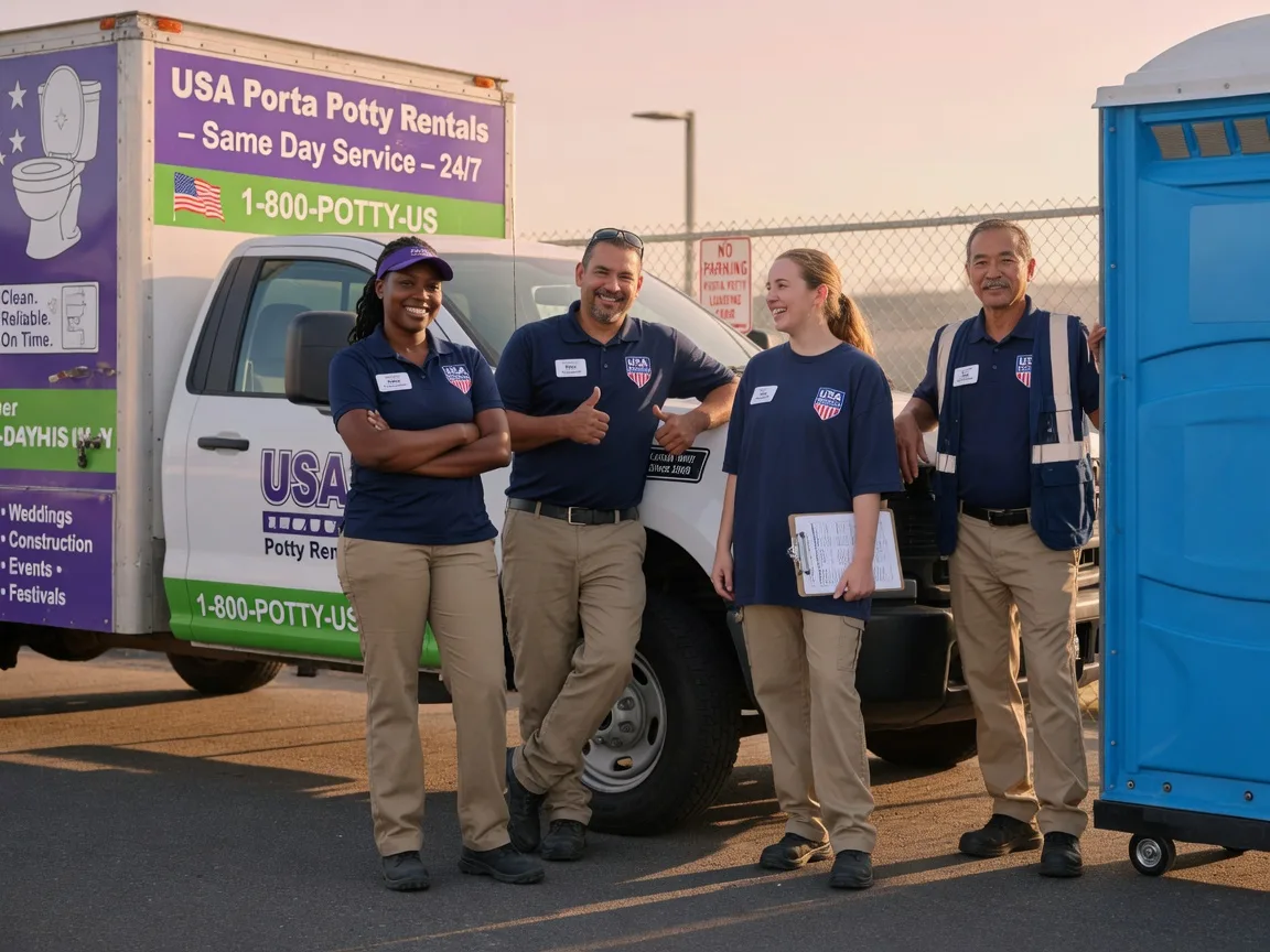 Porta Potty Rental company in Coldwater, OH