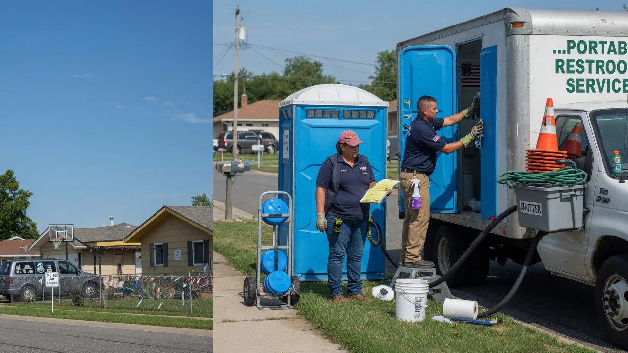 Portable Toilet Rental in Coldwater, OH near me